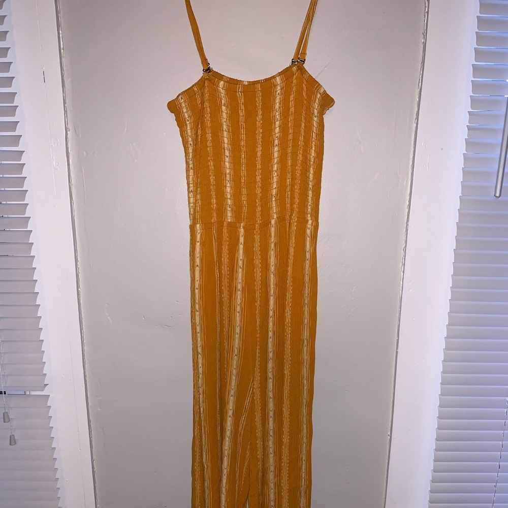 Yellow jumpsuit